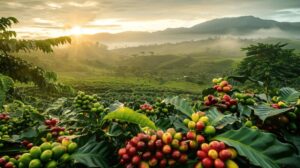 Robusta coffee growing areas in Vietnam producing the best Vietnamese coffee beans