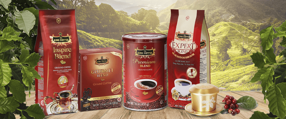 King Coffee provide easy-dissolve blends for any drink