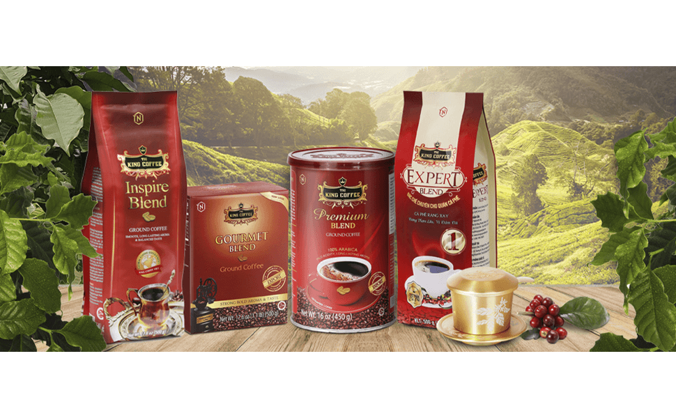 King Coffee provide easy-dissolve blends for any drink