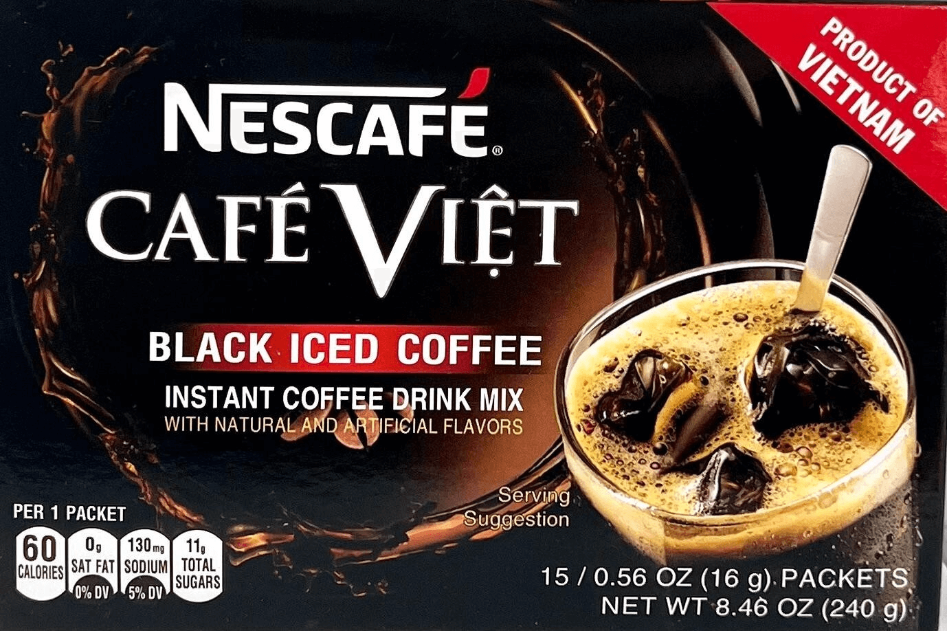 Nescafé Black offers pure Vietnamese intensity