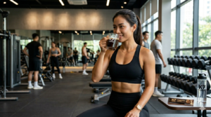 Ca phe say lanh va che do eat clean 1